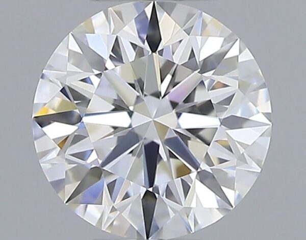 0.62 Carat, Natural White, Round Diamond ~ F Colour, IF Clarity