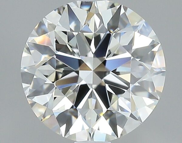 1.97 Carat, Natural White, Round Diamond ~ I Colour, IF Clarity