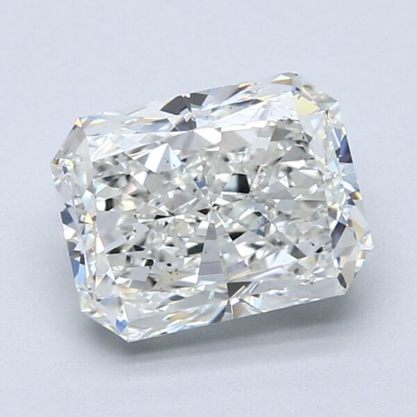 3.01 Carat, Natural White, Radiant Diamond ~ H Colour, VS2 Clarity