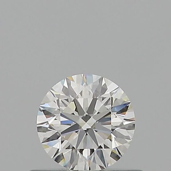 0.5 Carat, Natural White, Round Diamond ~ I Colour, VS2 Clarity