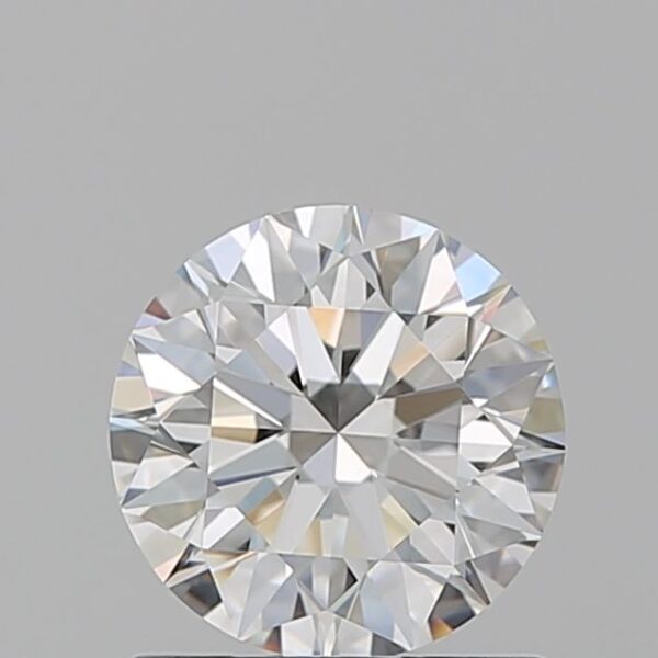 1.1 Carat, Natural White, Round Diamond ~ G Colour, VVS2 Clarity