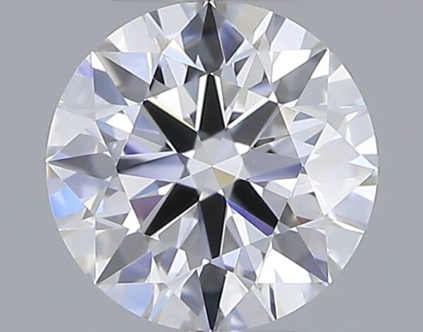 0.5 Carat, Natural White, Round Diamond ~ D Colour, VS2 Clarity