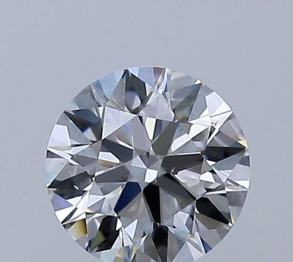 0.5 Carat, Natural White, Round Diamond ~ D Colour, VS2 Clarity