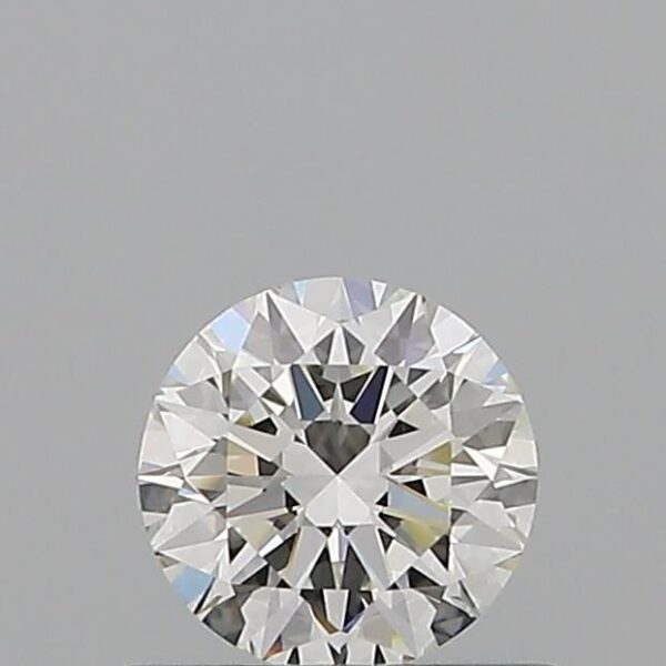 0.56 Carat, Natural White, Round Diamond ~ H Colour, IF Clarity