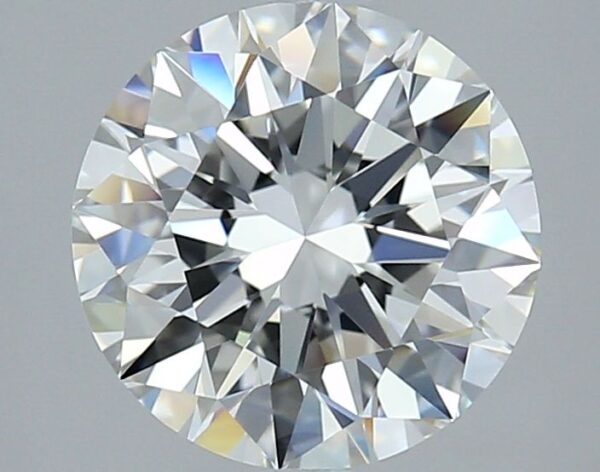 3.02 Carat, Natural White, Round Diamond ~ H Colour, IF Clarity