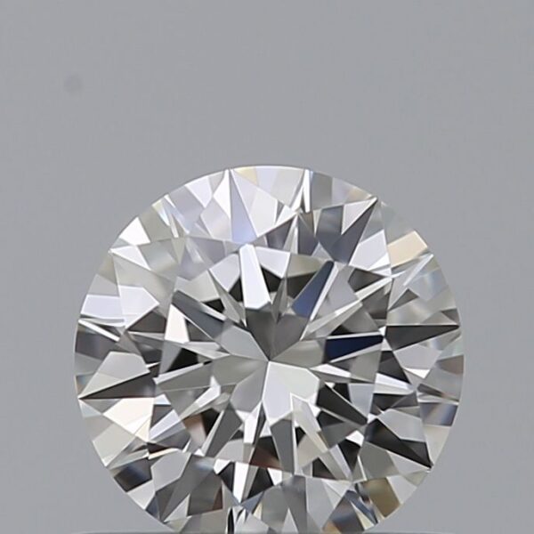 0.5 Carat, Natural White, Round Diamond ~ H Colour, VVS1 Clarity