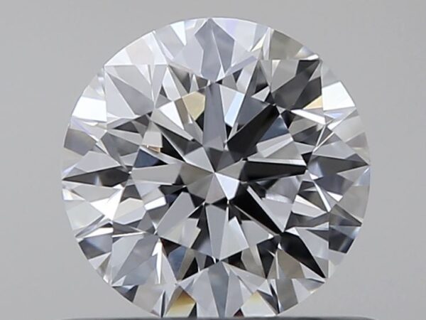 0.5 Carat, Natural White, Round Diamond ~ F Colour, VVS1 Clarity