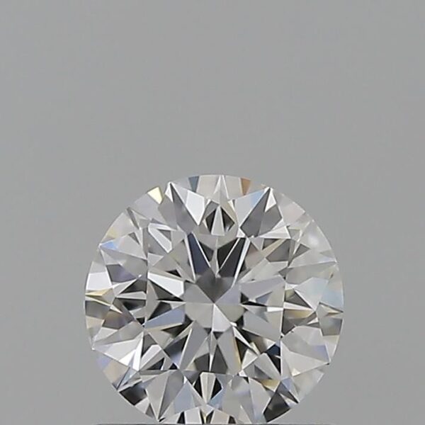 0.7 Carat, Natural White, Round Diamond ~ E Colour, VVS2 Clarity