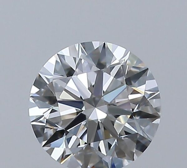 0.5 Carat, Natural White, Round Diamond ~ E Colour, VS2 Clarity