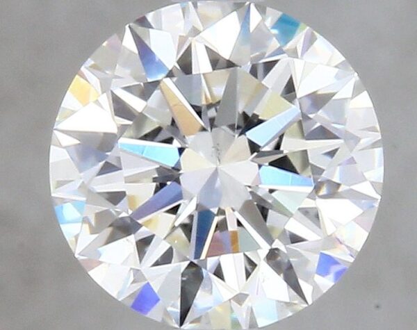 1.23 Carat, Natural White, Round Diamond ~ H Colour, VS2 Clarity