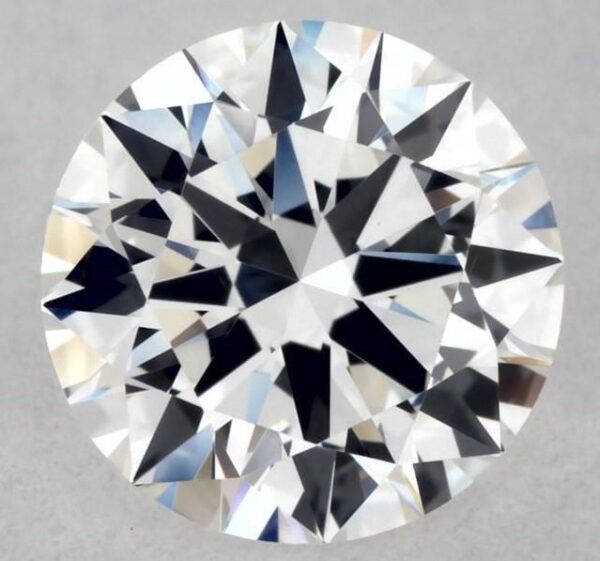 0.8 Carat, Natural White, Round Diamond ~ F Colour, VVS2 Clarity