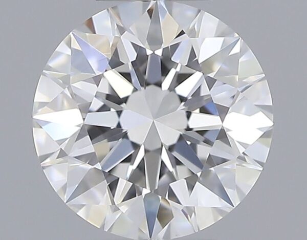 0.7 Carat, Natural White, Round Diamond ~ E Colour, VS1 Clarity