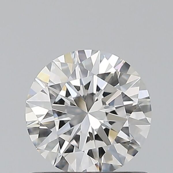 0.7 Carat, Natural White, Round Diamond ~ F Colour, IF Clarity