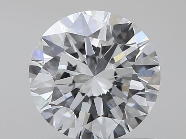 0.6 Carat, Natural White, Round Diamond ~ E Colour, VS1 Clarity