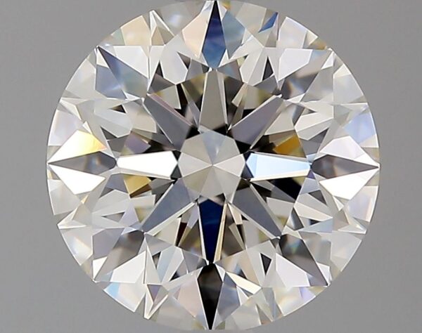 2.01 Carat, Natural White, Round Diamond ~ J Colour, VVS1 Clarity