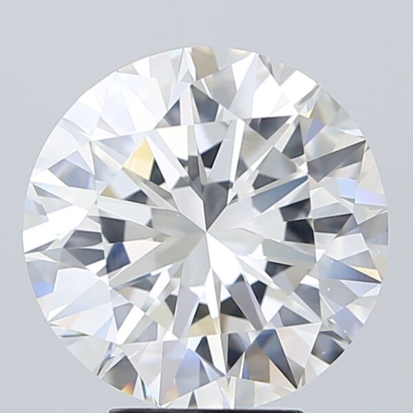 5.5 Carat, Natural White, Round Diamond ~ H Colour, VS2 Clarity