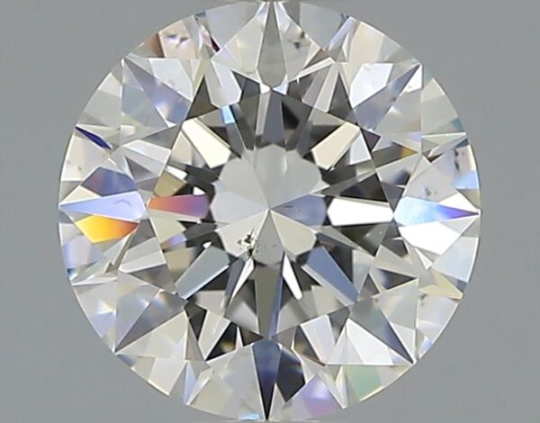 1.01 Carat, Natural White, Round Diamond ~ F Colour, SI1 Clarity