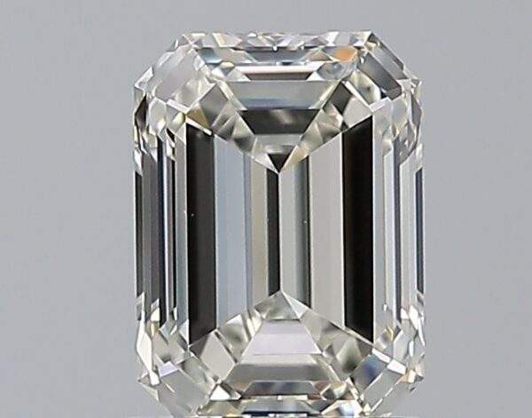 1.03 Carat, Natural White, Emerald Diamond ~ I Colour, VVS1 Clarity