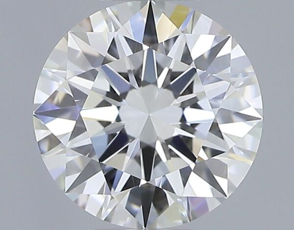 1.01 Carat, Natural White, Round Diamond ~ H Colour, VVS1 Clarity