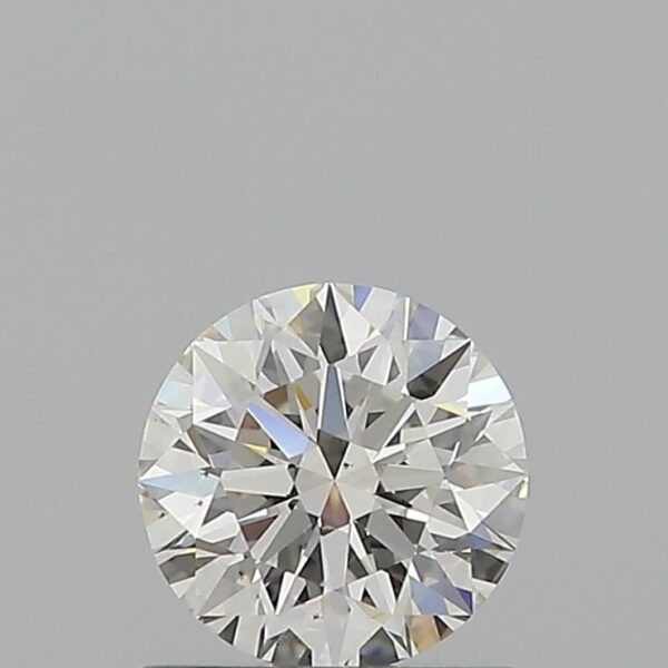 0.82 Carat, Natural White, Round Diamond ~ H Colour, VS2 Clarity