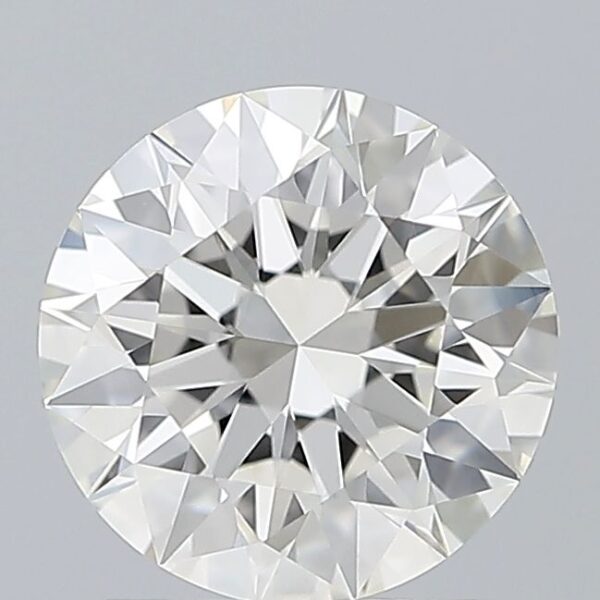 1.08 Carat, Natural White, Round Diamond ~ H Colour, VVS2 Clarity