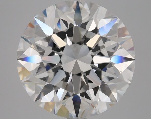 4.01 Carat, Natural White, Round Diamond ~ E Colour, VS1 Clarity