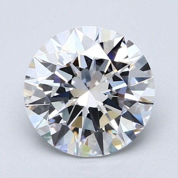 3.21 Carat, Natural White, Round Diamond ~ D Colour, VVS1 Clarity