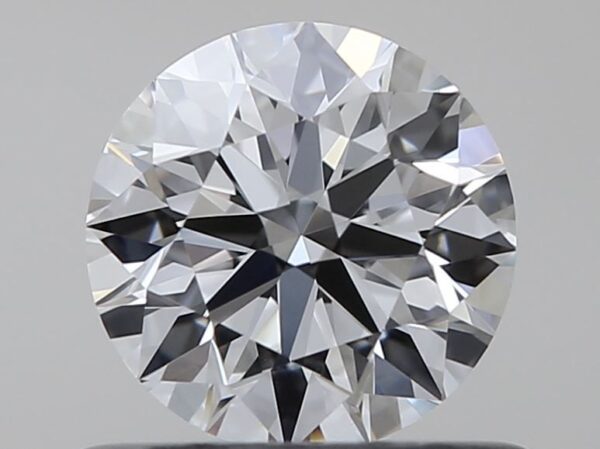 0.55 Carat, Natural White, Round Diamond ~ E Colour, IF Clarity