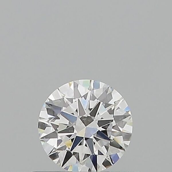 0.5 Carat, Natural White, Round Diamond ~ E Colour, VS2 Clarity