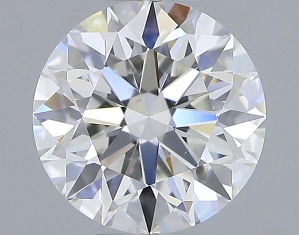 1.01 Carat, Natural White, Round Diamond ~ F Colour, VS2 Clarity