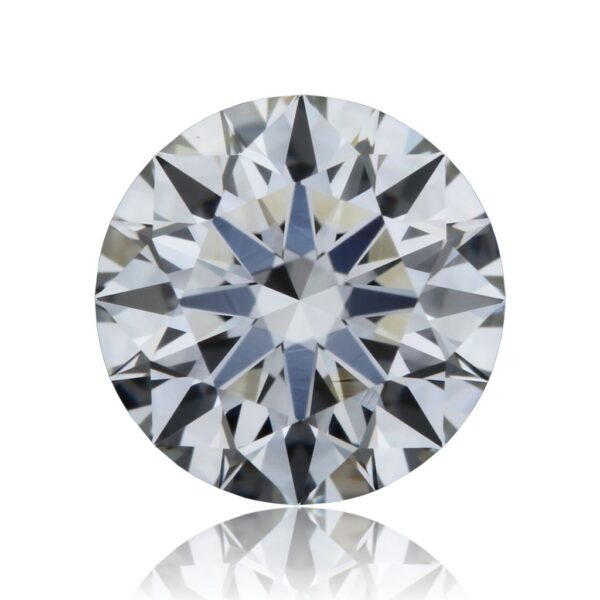 0.6 Carat, Natural White, Round Diamond ~ H Colour, VS2 Clarity