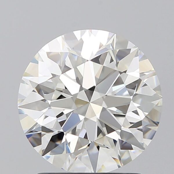 2.05 Carat, Natural White, Round Diamond ~ G Colour, VVS1 Clarity