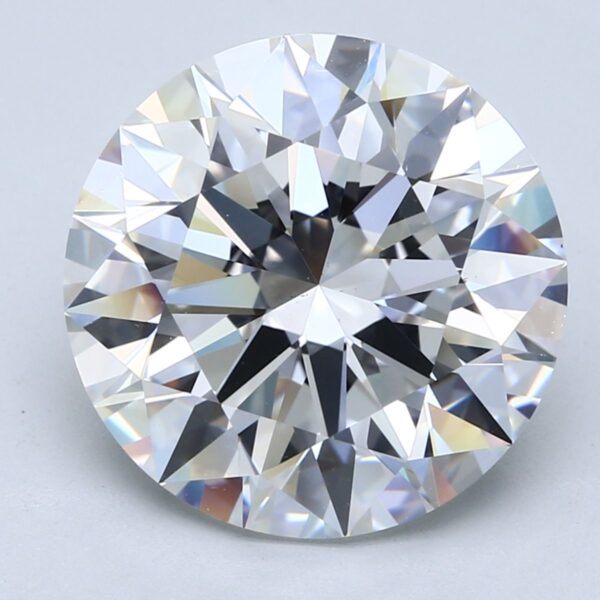 10.22 Carat, Natural White, Round Diamond ~ F Colour, VS1 Clarity