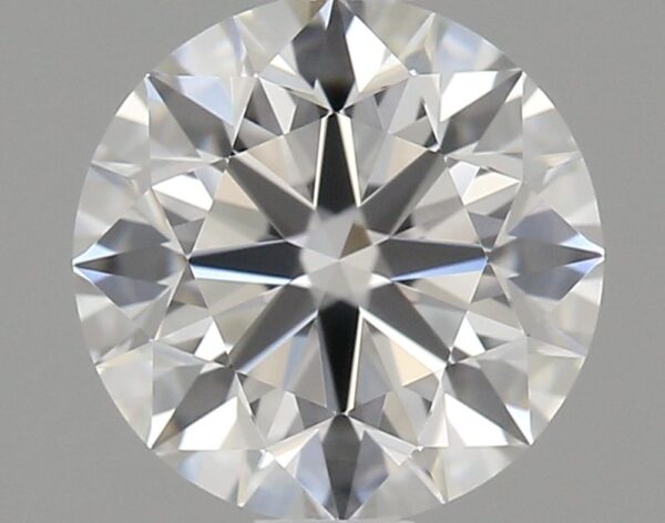 0.74 Carat, Natural White, Round Diamond ~ F Colour, VVS1 Clarity