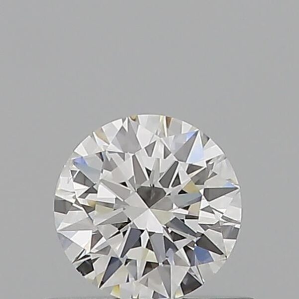 0.51 Carat, Natural White, Round Diamond ~ G Colour, SI1 Clarity