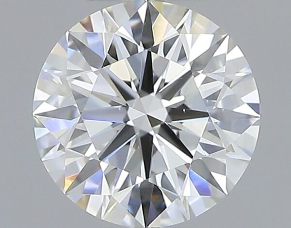 0.8 Carat, Natural White, Round Diamond ~ F Colour, VS1 Clarity