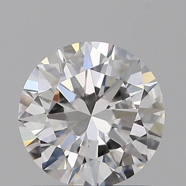 0.87 Carat, Natural White, Round Diamond ~ E Colour, VVS1 Clarity