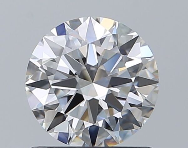 1.01 Carat, Natural White, Round Diamond ~ E Colour, VS1 Clarity