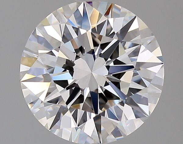 1.82 Carat, Natural White, Round Diamond ~ E Colour, VVS1 Clarity