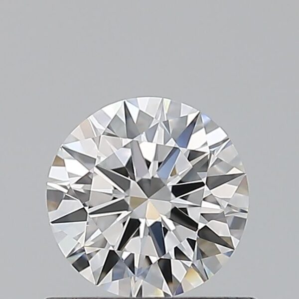 0.5 Carat, Natural White, Round Diamond ~ E Colour, VVS1 Clarity