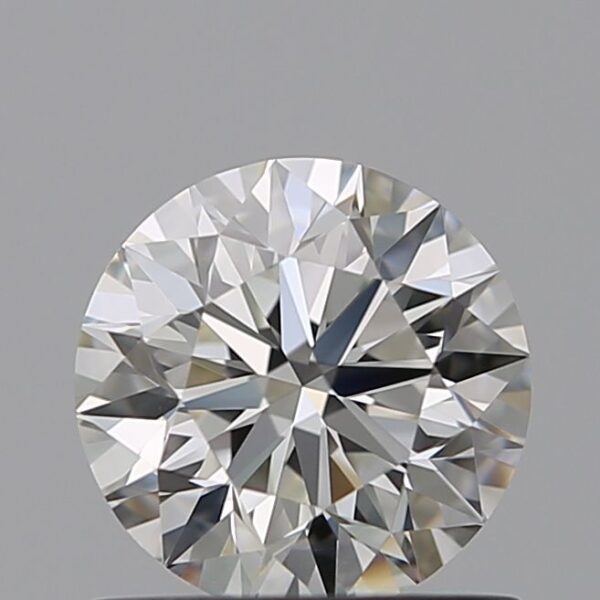 0.75 Carat, Natural White, Round Diamond ~ I Colour, VVS2 Clarity