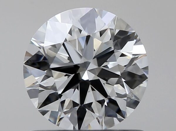 0.74 Carat, Natural White, Round Diamond ~ I Colour, IF Clarity