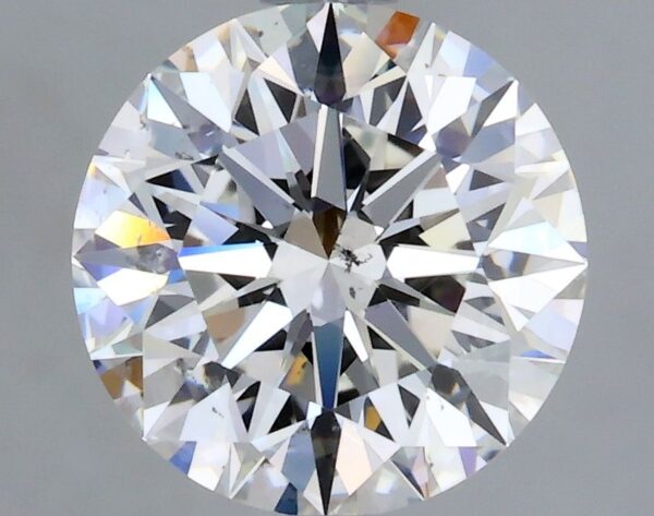 1.66 Carat, Natural White, Round Diamond ~ H Colour, SI1 Clarity