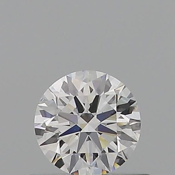 0.5 Carat, Natural White, Round Diamond ~ E Colour, VS2 Clarity