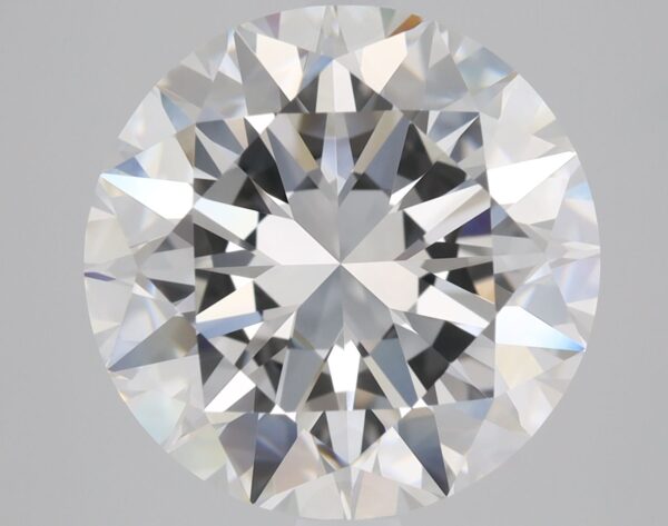 3.5 Carat, Natural White, Round Diamond ~ E Colour, VVS2 Clarity