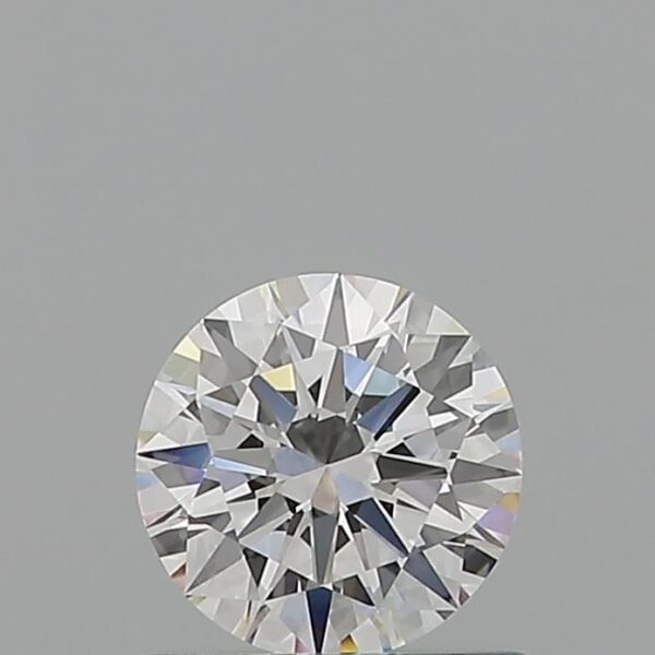 0.7 Carat, Natural White, Round Diamond ~ F Colour, VVS1 Clarity