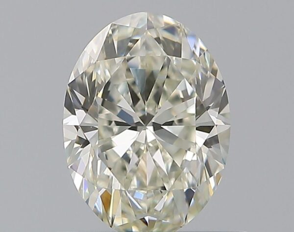 0.7 Carat, Natural White, Oval Diamond ~ J Colour, VVS2 Clarity