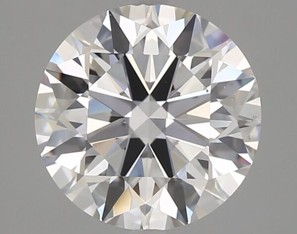 3.21 Carat, Natural White, Round Diamond ~ E Colour, VS2 Clarity