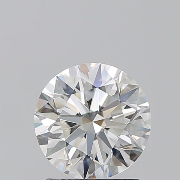 1.5 Carat, Natural White, Round Diamond ~ H Colour, VVS2 Clarity