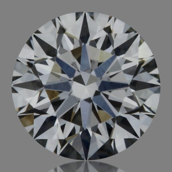 0.61 Carat, Natural White, Round Diamond ~ F Colour, VVS2 Clarity